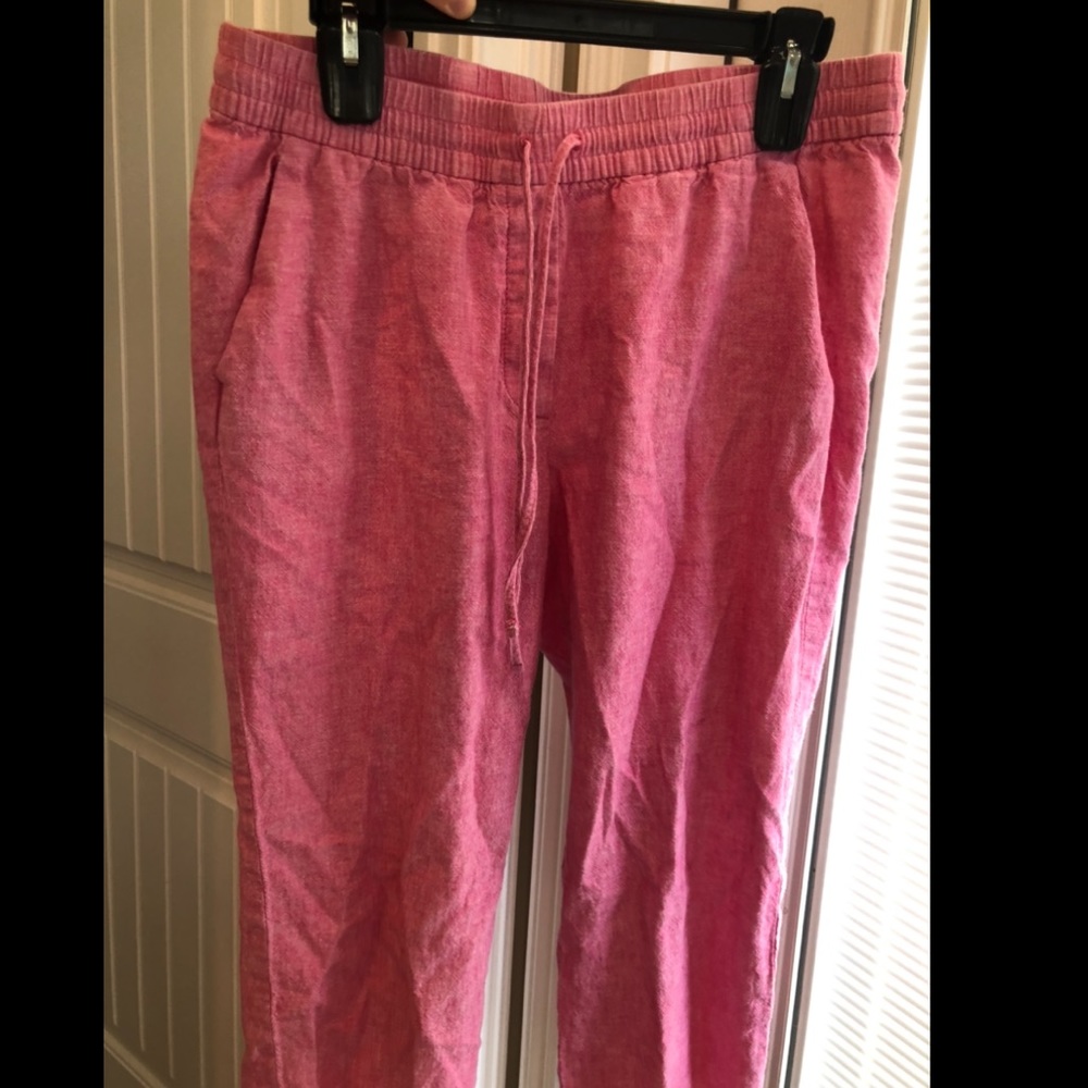 J.crew pink ankle Pant Sz 12